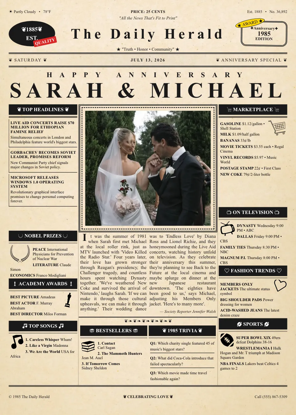 Gazette Classic design